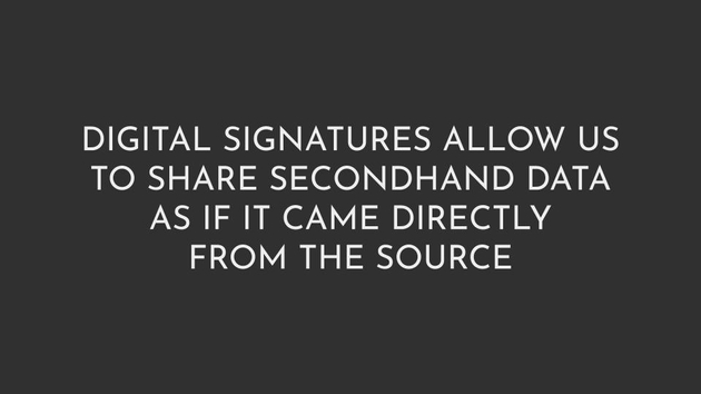 Share Secondhand Data As If It Came Directly From The Source