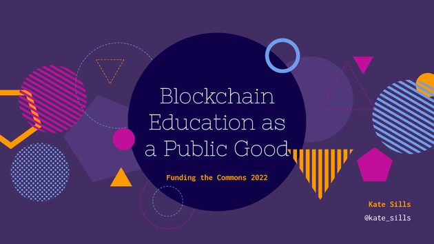 Blockchain as a Public Good