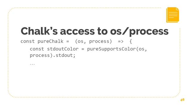 Chalk's access to os/process